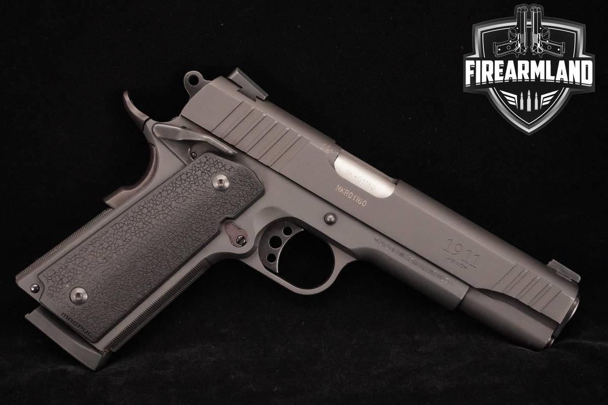 Taurus PT1911 Full-Size Matte Stainless 45 ACP 5" Magpul Grips PT-1911