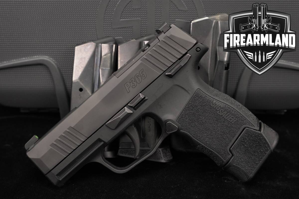 Sig Sauer P365 9mm Optics-Ready 3.1" P 365 +4 MAGS, ORIG CASE