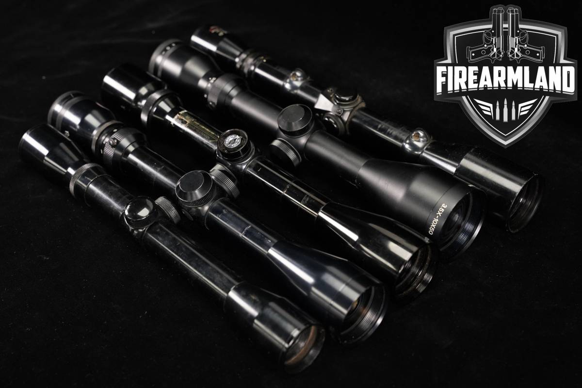 Five Scope Lot 5 Pack Bushnell Tasco B&P Wesco Riflescope