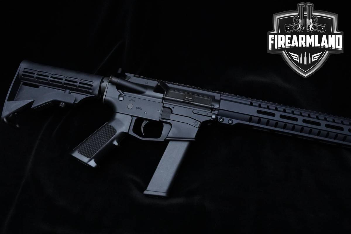 CMMG MkGs 40 S&W 16" Anodized Black AR-9 AR MkGs CMMG +2 MAGS