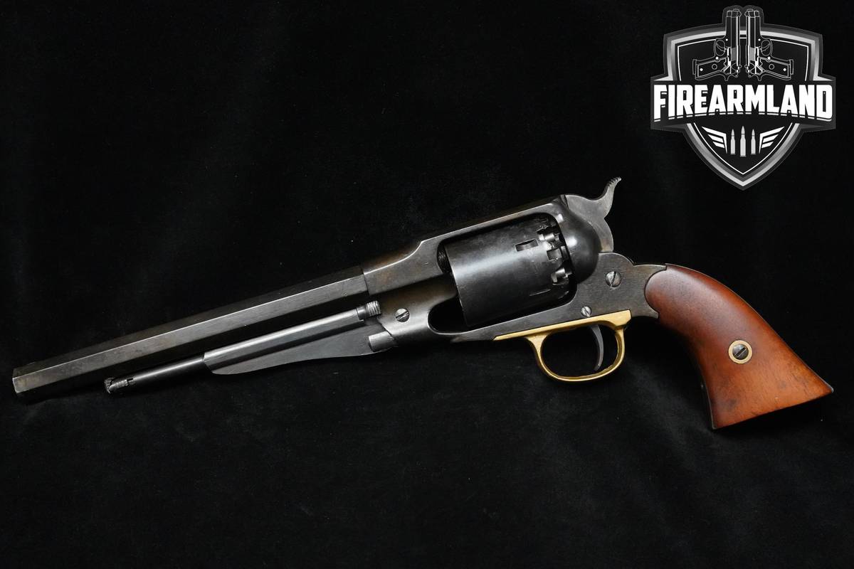 Uberti Model 1858 Remington New Army 44-BPM 8" Black Powder Uberti 1858