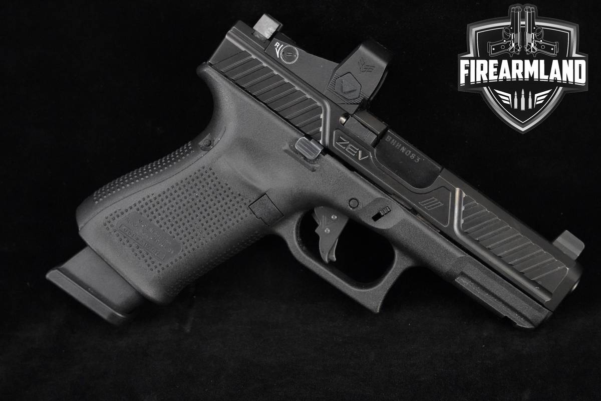 Glock 19 Gen5 ZEV Citadel 9mm Glock-19-ZEV G19 Gen-5 +2 MAGS, CASE & OPTIC