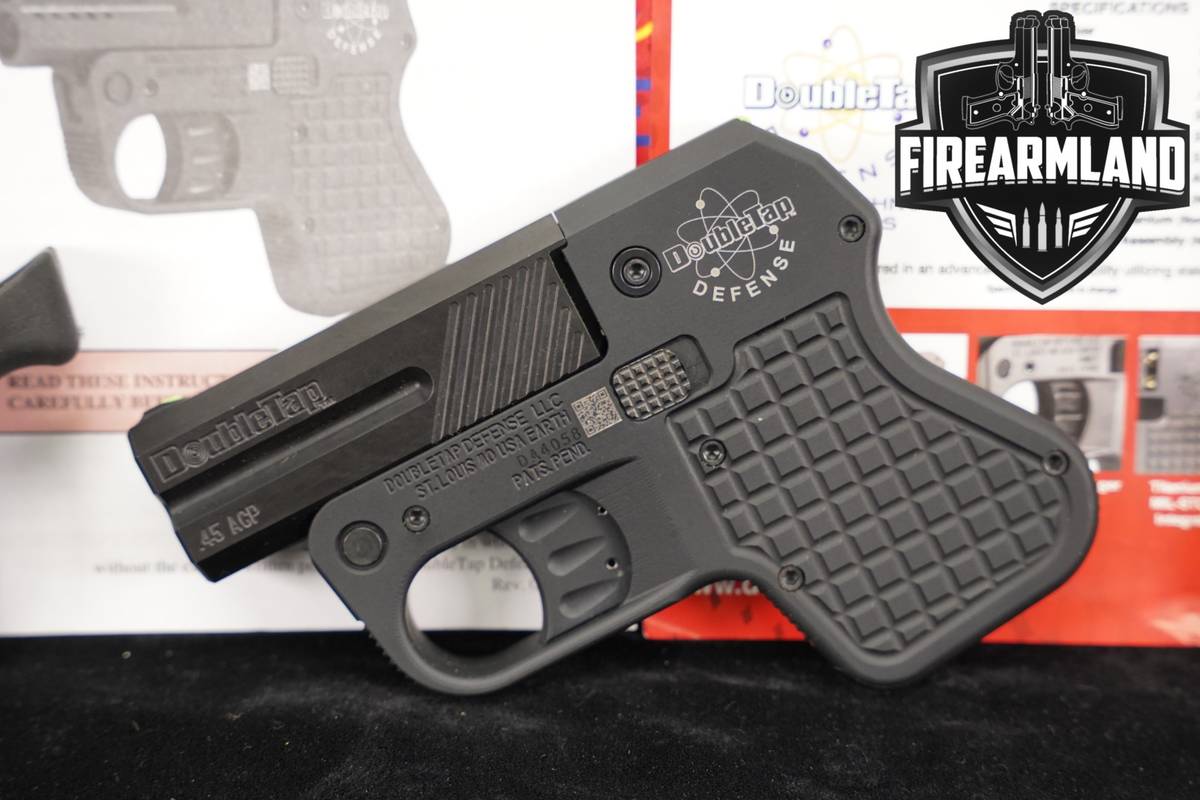 Double Tap Defense DoubleTap 45 ACP 3" Stainless MICRO DERRINGER O/U +BOX