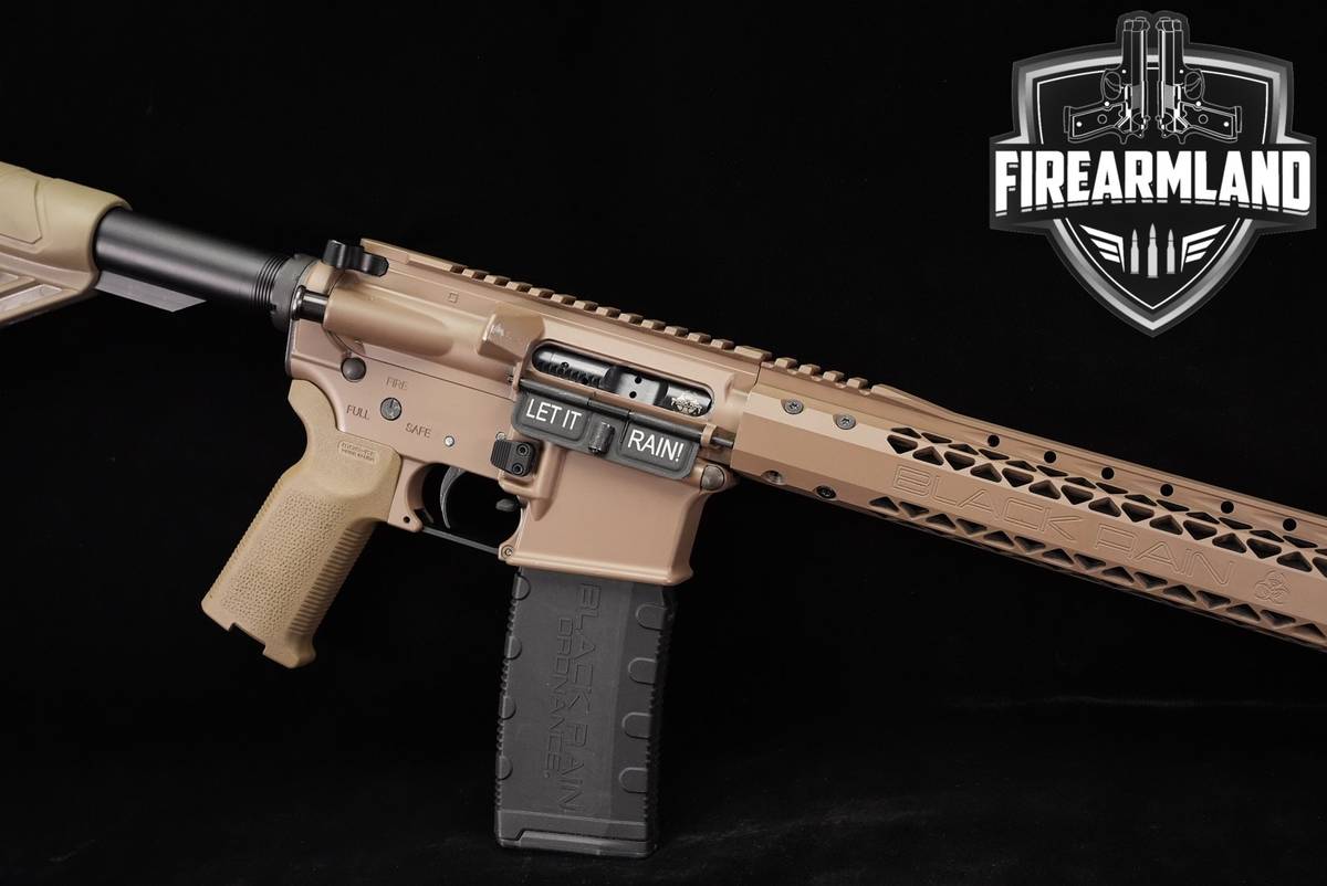 Black Rain Ordnance SPEC 15 5.56 NATO AR15 16" AR FDE LANTAC BRAKE
