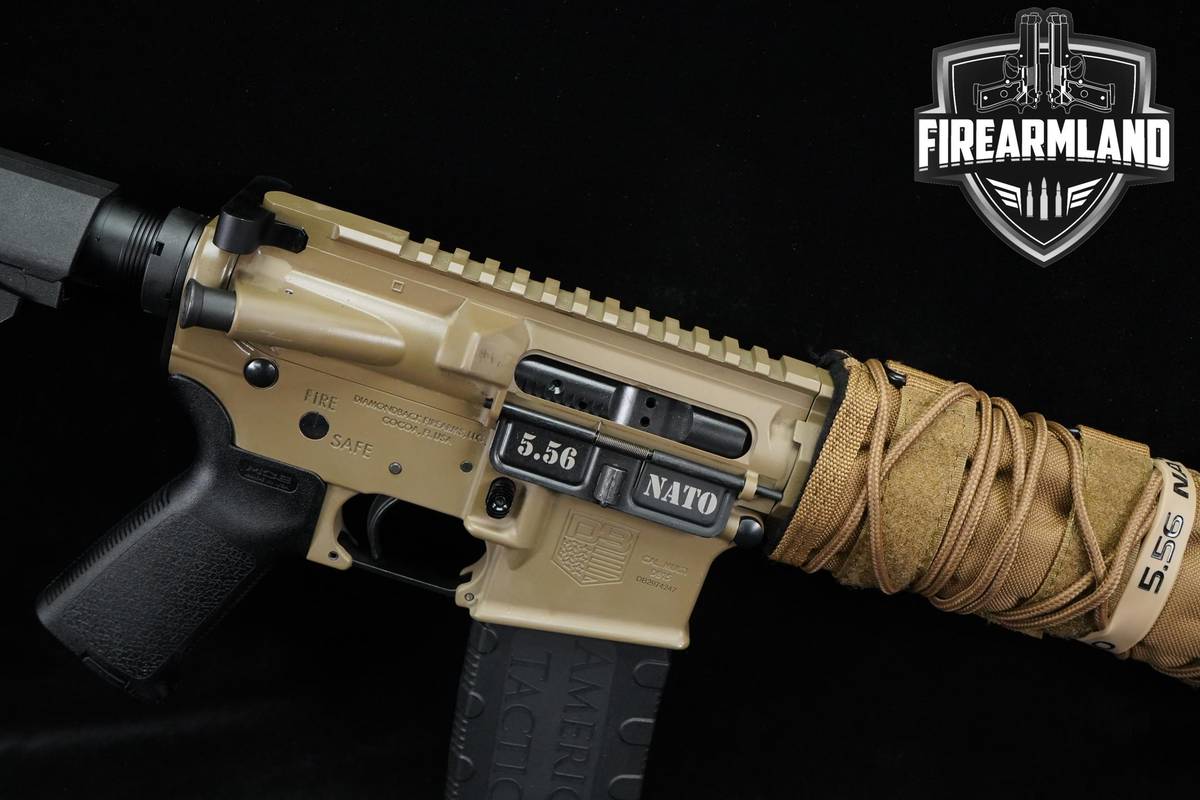 Diamondback DB15 5.56 NATO AR-15 AR15 10" FDE DB SB-Tactical