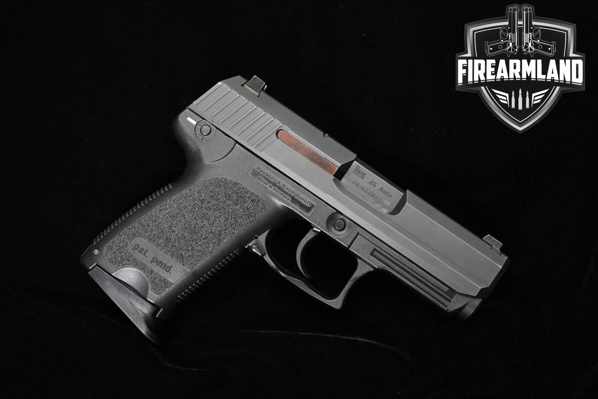 2004 Heckler & Koch (H&K-HK) USP45 Compact V1 45 ACP 3.78" H&K-HK ORIG CASE