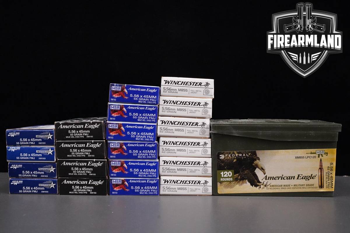 520 ROUNDS! 5.56 NATO Ammo 556 Ammunition