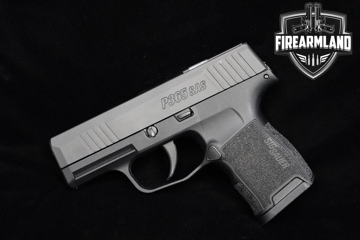 Sig Sauer P365 SAS 9mm 3.1" Nitron P365 +2 MAGS