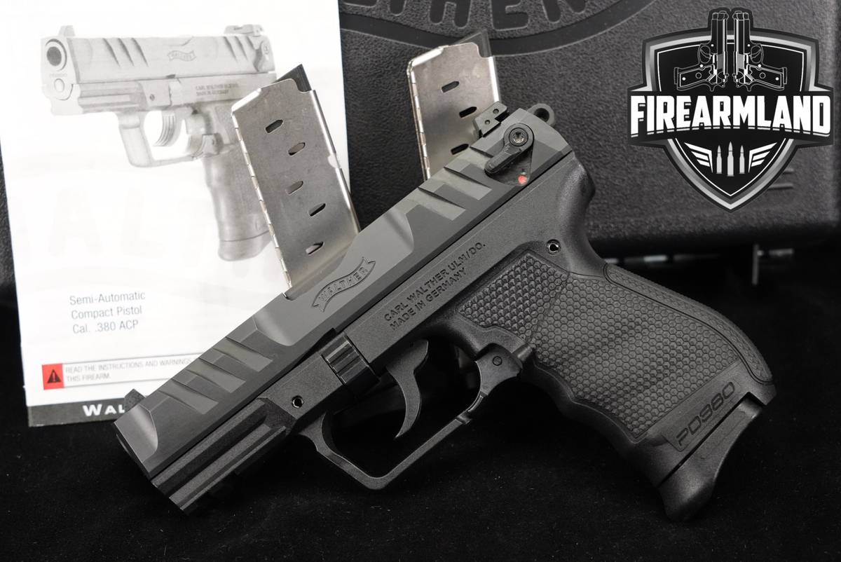 Walther PD380 380 ACP 3.7 PD +3 MAGS & ORIG CASE