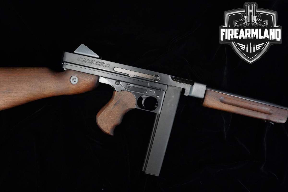 Auto Ordnance Thompson M1 Semi-Automatic Carbine 45 ACP Ordnance Tommy Gun