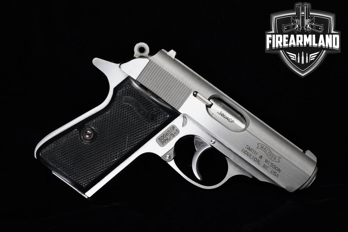 2001-2012 Walther PPK/S Stainless 380 ACP 3.3" James Bond PPK-S +2 MAGS