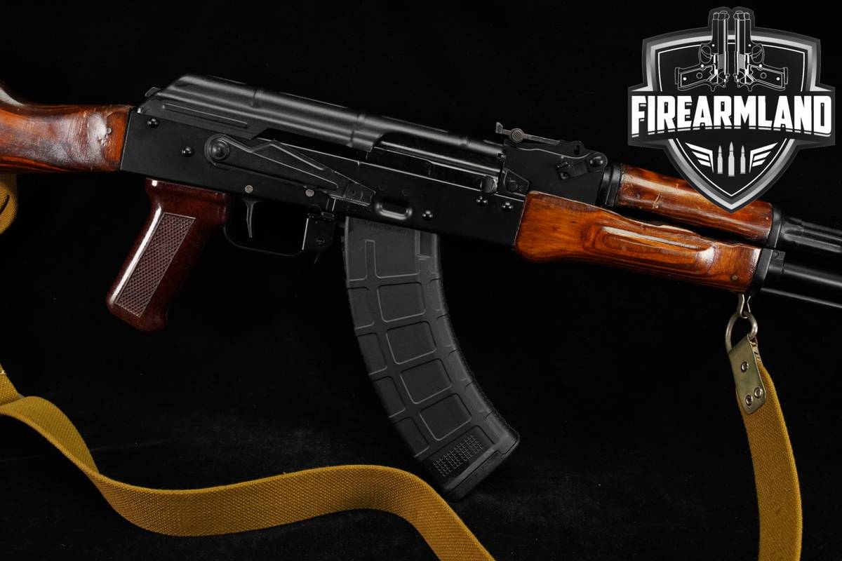 1969 Recreator Blanks FORTY-7 7.62x39 AKM AK 16.3" Black & Laminated Wood