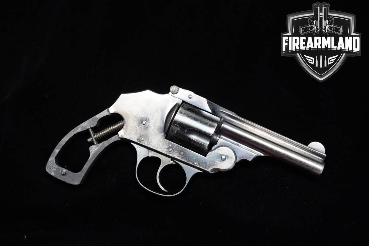 1896-1908 Iver Johnson Top-Break Safety Hammerless 38 S&W 3.25" Blued