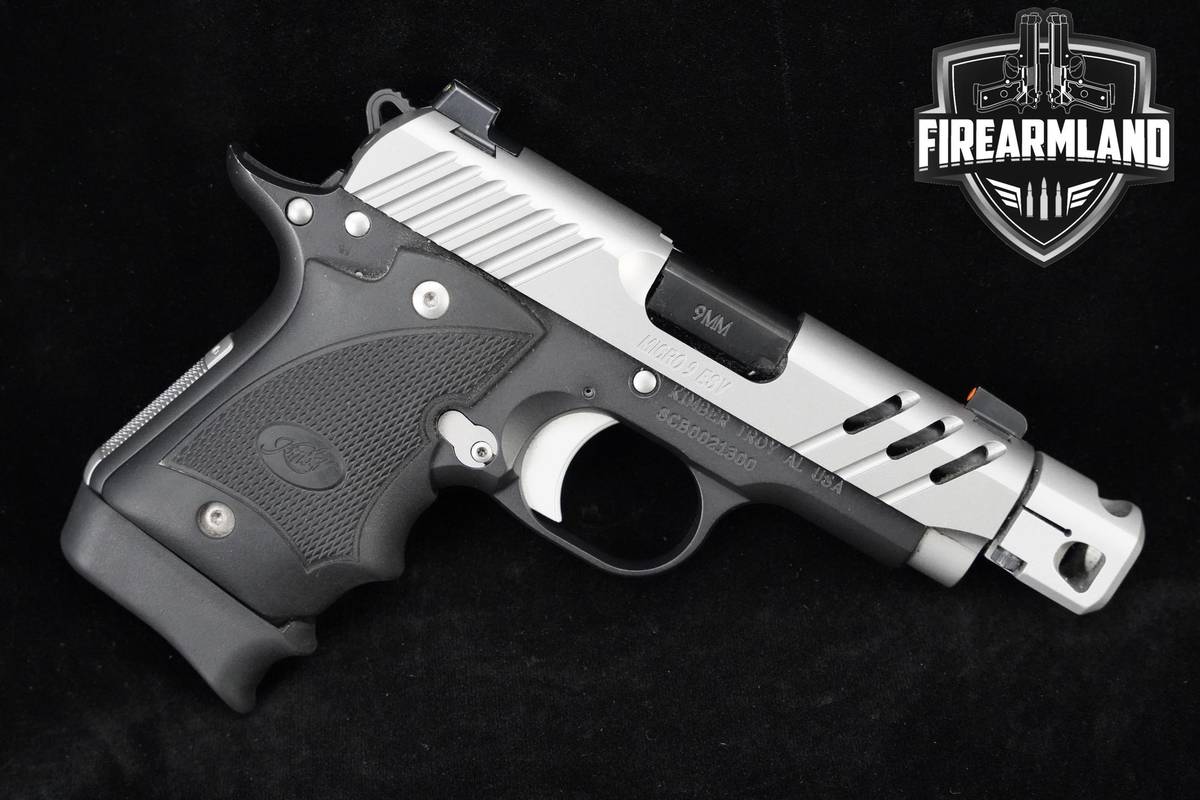 Kimber Micro 9 ESV 9mm Two-Tone Kimber-Micro 9-ESV +2 MAGS & ORIG CASE