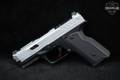 Fusion Firearms XF PRO 9mm Luger Two-Tone Chrome & Black in Excellent Condition Image 4