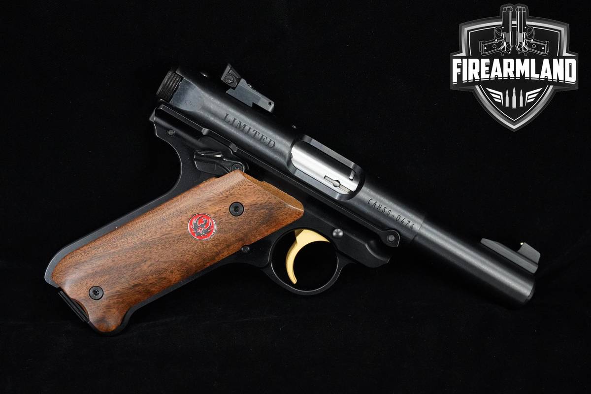 Ruger Mark IV CAHSS Limited 22LR 4 Blued Ruger-Mark IV +2 MAGS & ORIG CASE