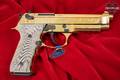 Girsan Regard MC Deluxe 9mm Luger Gold in Excellent Condition Image 4