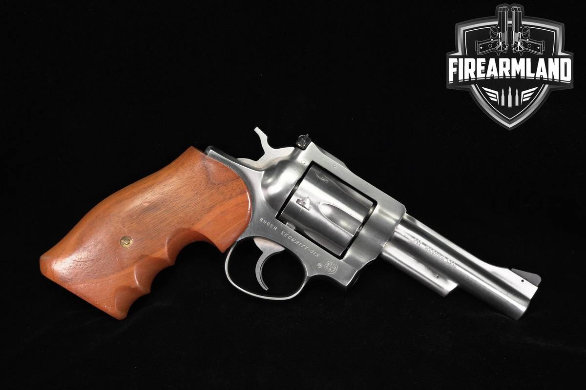 1979 Ruger Security-Six 357 Magnum 4" Brushed Stainless DA/SA