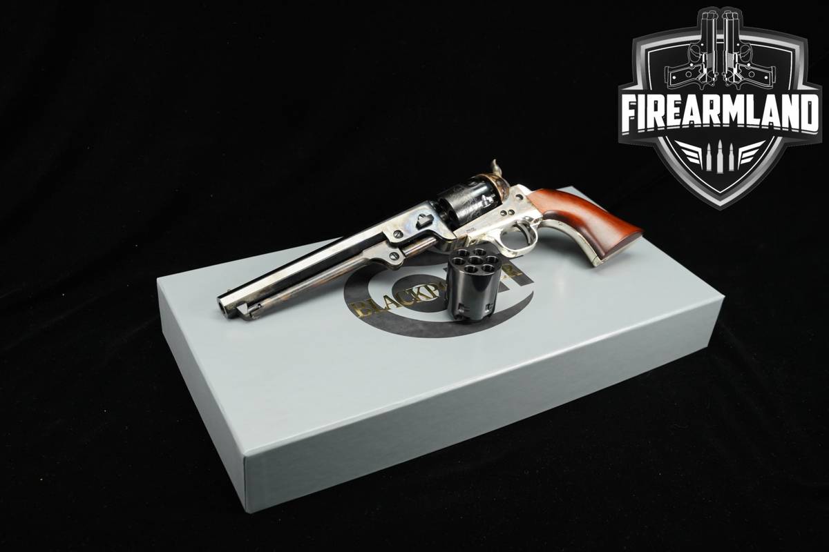 1853 Colt Model 1851 Navy Blackpowder Series, 2nd Generation 7.5" +ORIG BOX