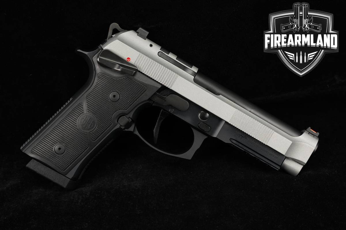 Beretta 92XI SAO Full Size 9mm 4.7" Two-Tone Gray & Black 92 Xi +ORIG CASE