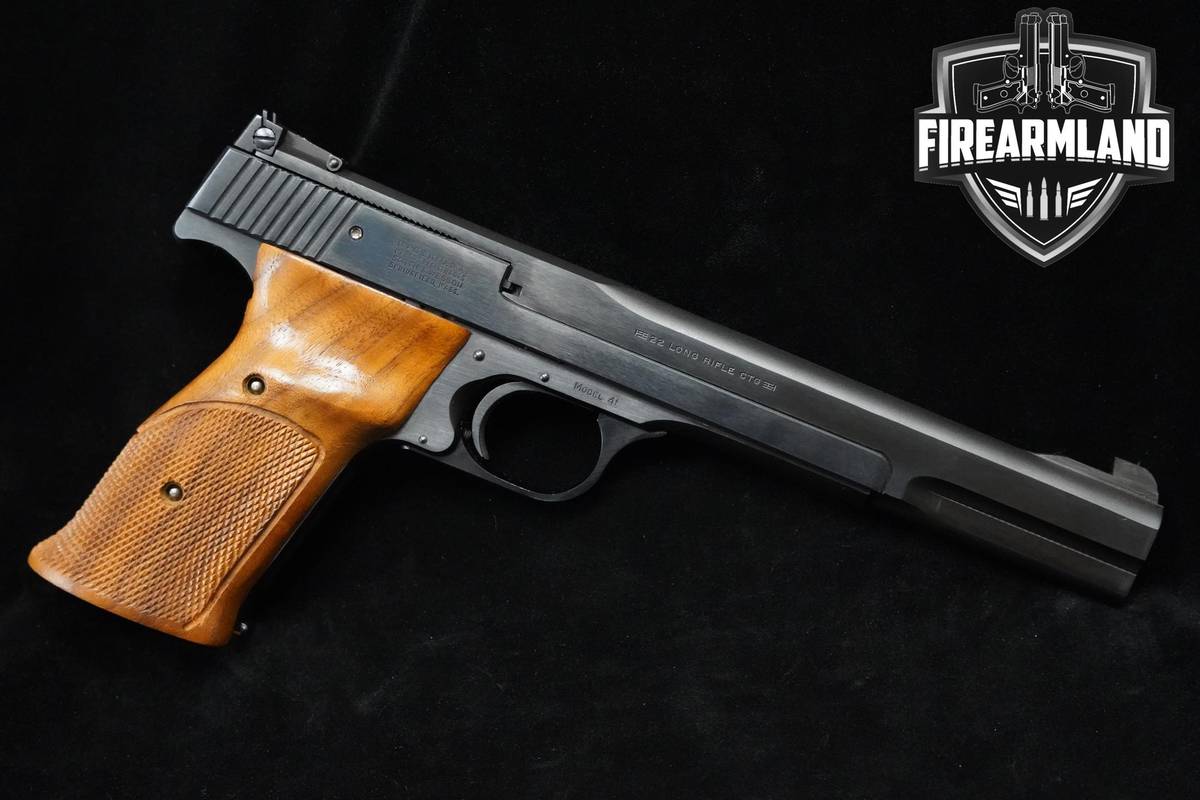 Smith & Wesson S&W Model 41 22LR 7" Blued S&W M-41 +ORIG BOX