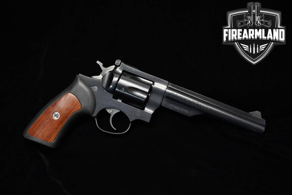 2002 Ruger GP100 357 Magnum 6" Blued Ruger GP-100 DA/SA