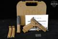 Glock G19X MOS, Threaded Barrel, Davidson’s Exclusive 9mm Luger Coyote in Excellent Condition Image 2