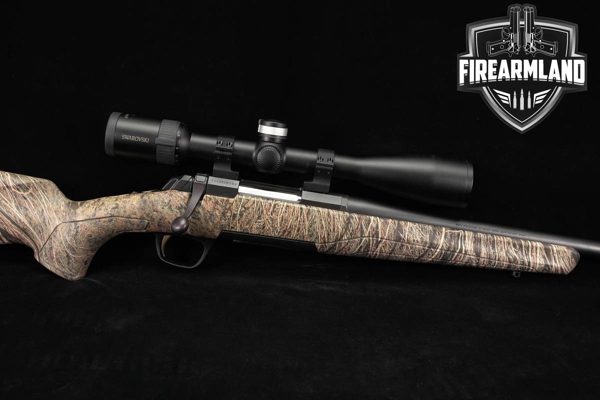 Browning X-Bolt 204 Ruger 22" Blued & Camo +OG BOX & SWAROVSKI Z5 OPTIC