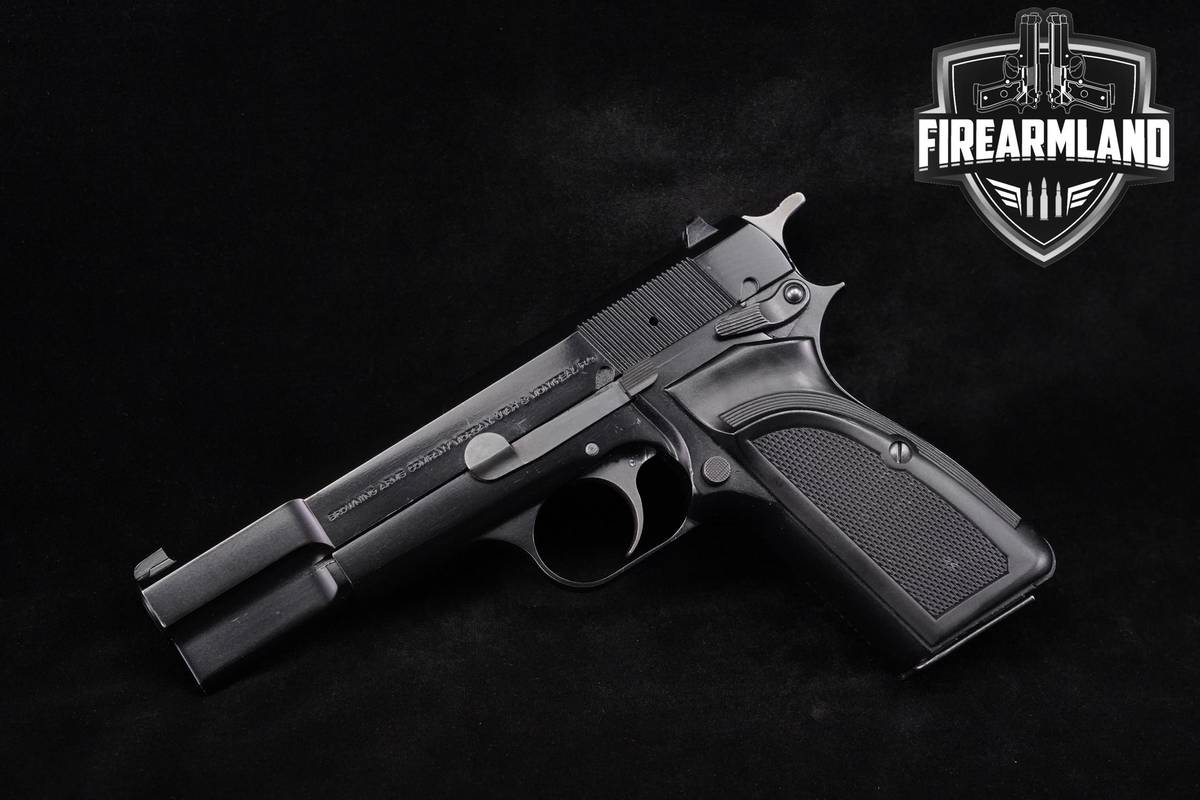 1992 DISCONTINUED! Browning Hi-Power Mark III 9mm 4.75"