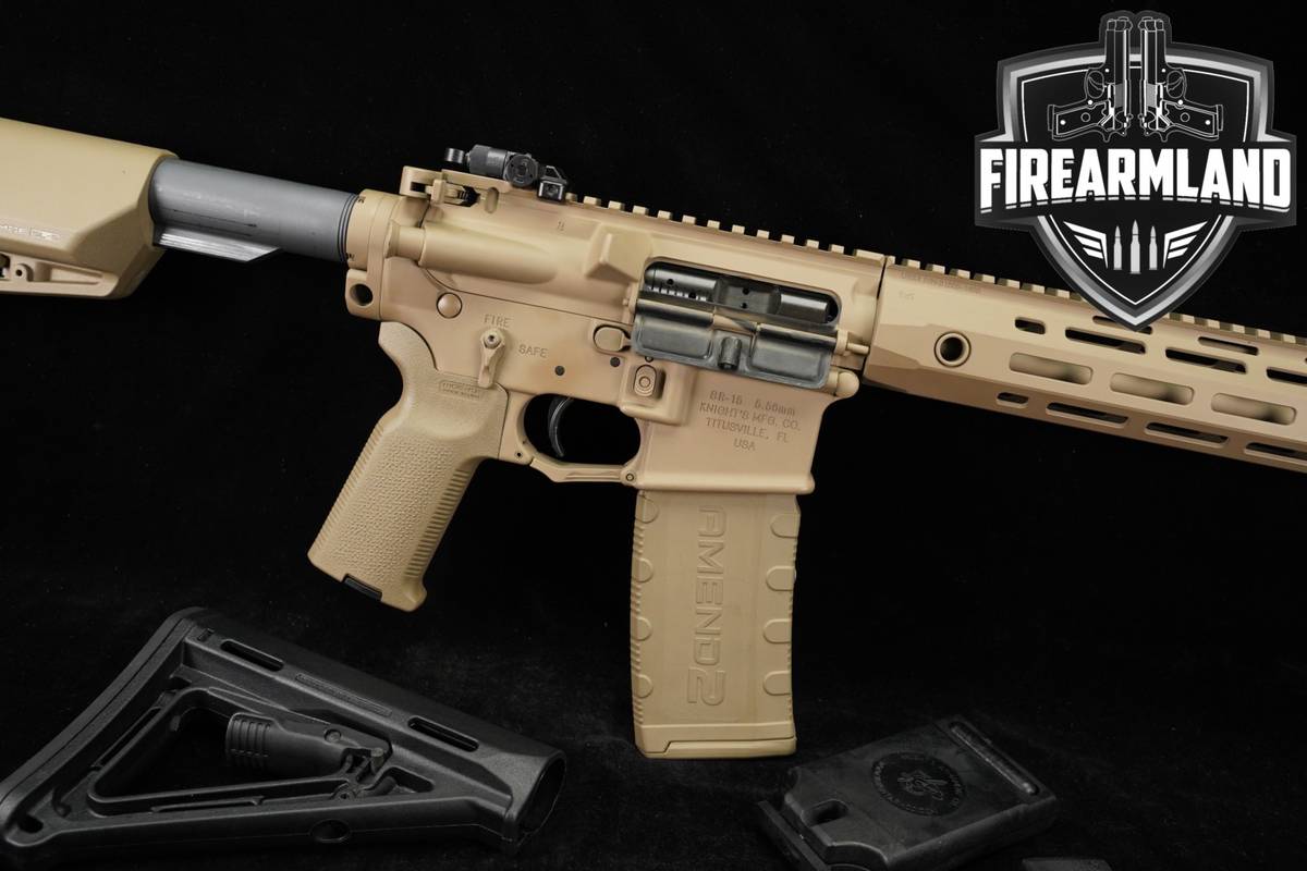 Knights Armament KAC SR-15 E3 Mod 2 5.56 NATO AR15 AR FDE SR15 +OG PARTS