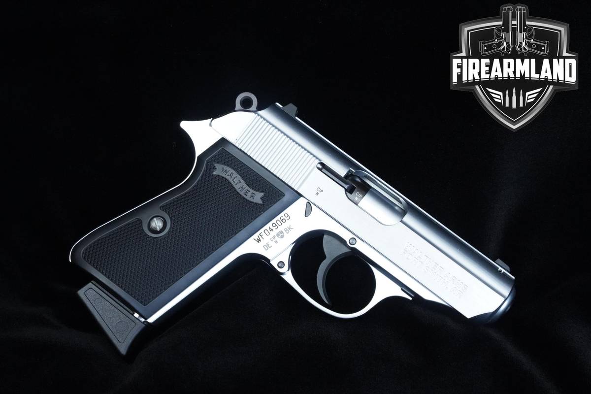 Walther Model PPK/S Nickel 22LR 3.3" Walther PPK/S PPK-S +ORIG CASE