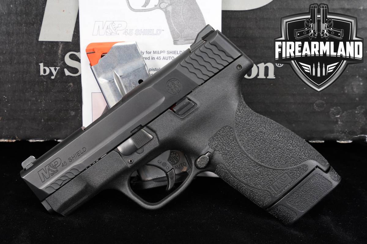 Smith & Wesson S&W M&P45 Shield 45 ACP M&P CCW Defense +2 MAGS & ORIG BOX