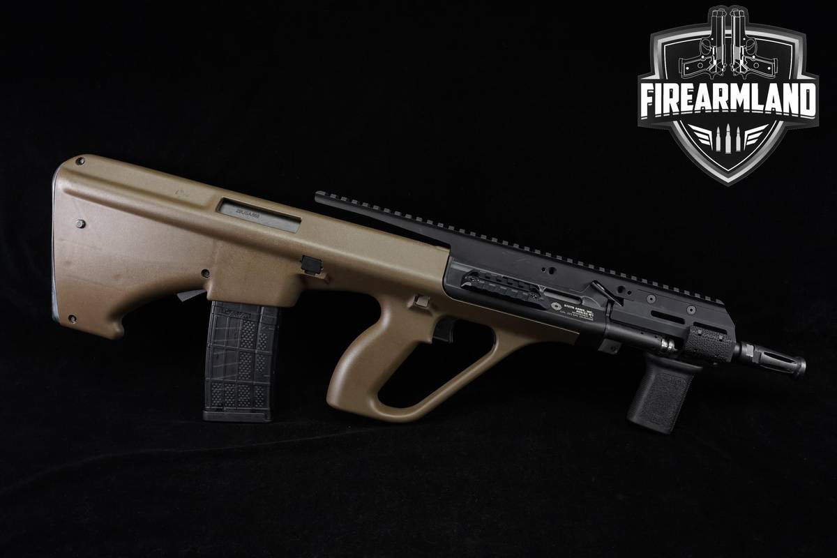 BULLPUP Steyr Arms AUG A3 M1 High-Rail 5.56 NATO 16" Mud Brown