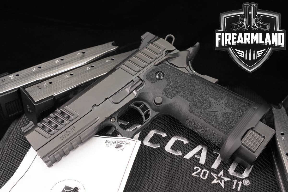 Staccato P Optics-Ready STI 9mm 1911 2011 +5 MAGS & ORIG CASE