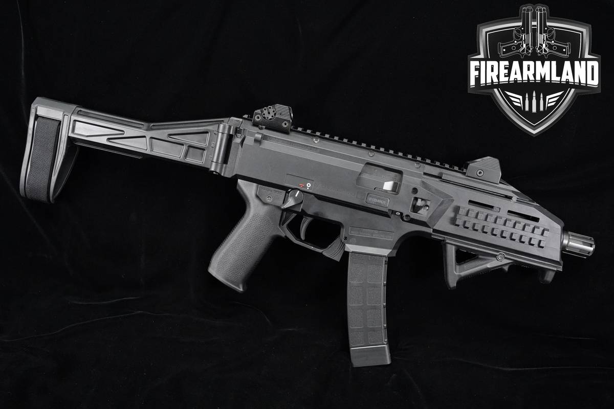 CZ Scorpion EVO 3 S1 9mm 7.72" PDW Folding Brace Defense Tactical +2 MAGS