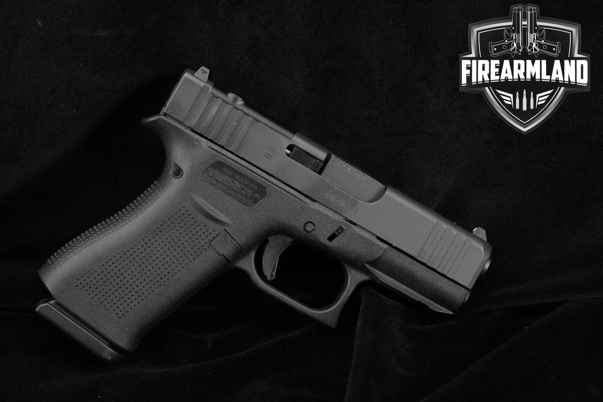 Glock 43X MOS Slimline 9mm 3.41" Glock +2 MAGS & ORIG CASE