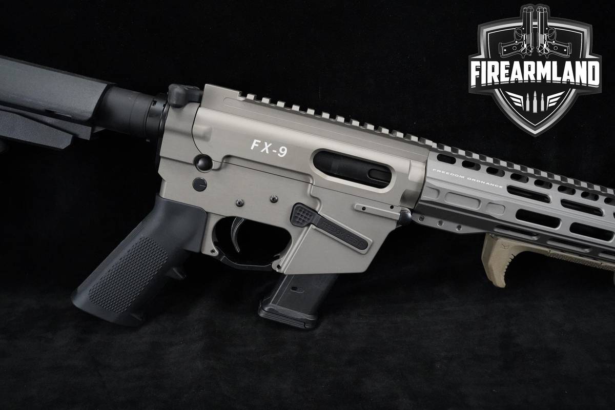 Freedom Ordnance FX-9 P10S-FDE 9mm AR9 10" FX9 +4 MAGS & ORIG BOX