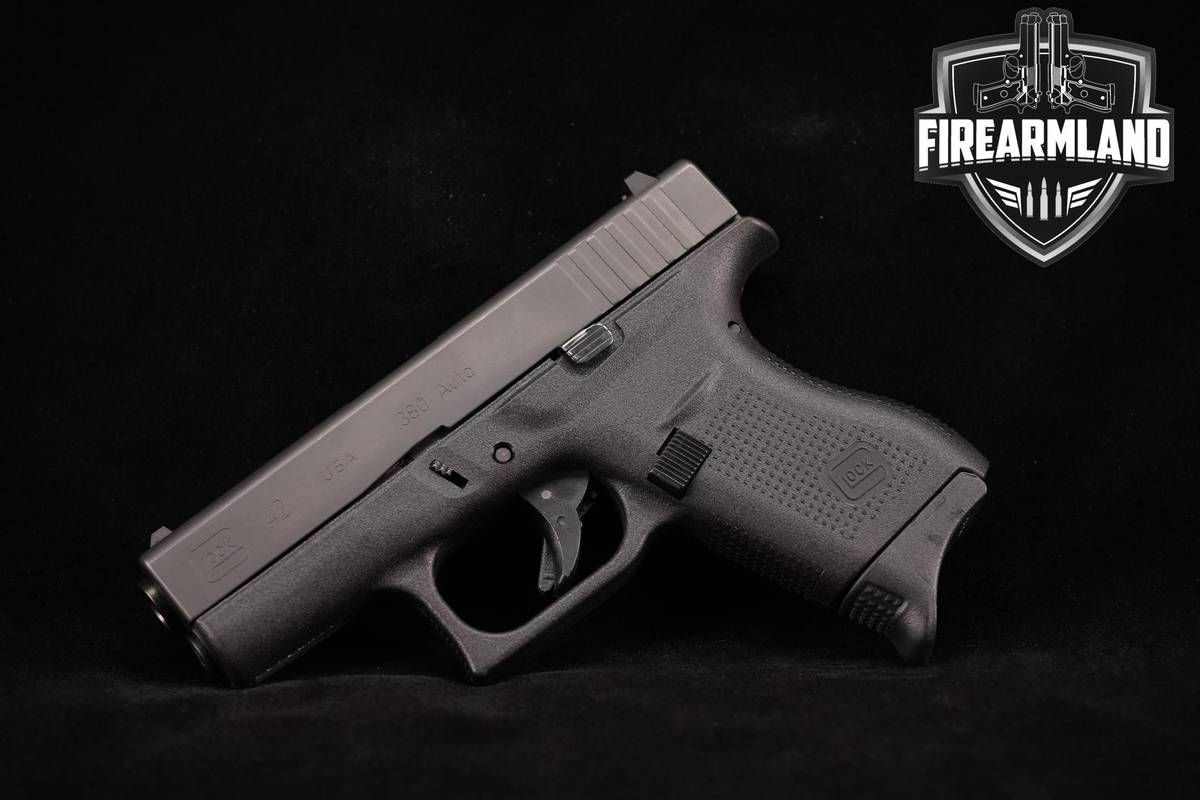 Glock 42 Slimline 380 ACP 3.25" G42 +3 MAGS & ORIG CASE