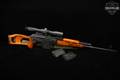 1999 Romarm/Cugir ROMAK 3 7.62x54R Black & Orange Shellac in Good Condition Image 2