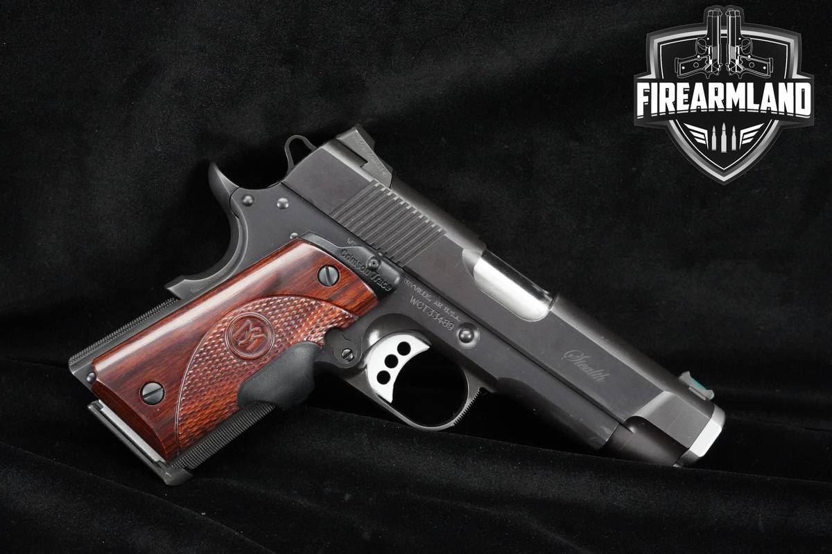 Wilson Combat (WC) Stealth 45 ACP 1911 Compact 4.1" 1911 MATCH +ORIG CASE
