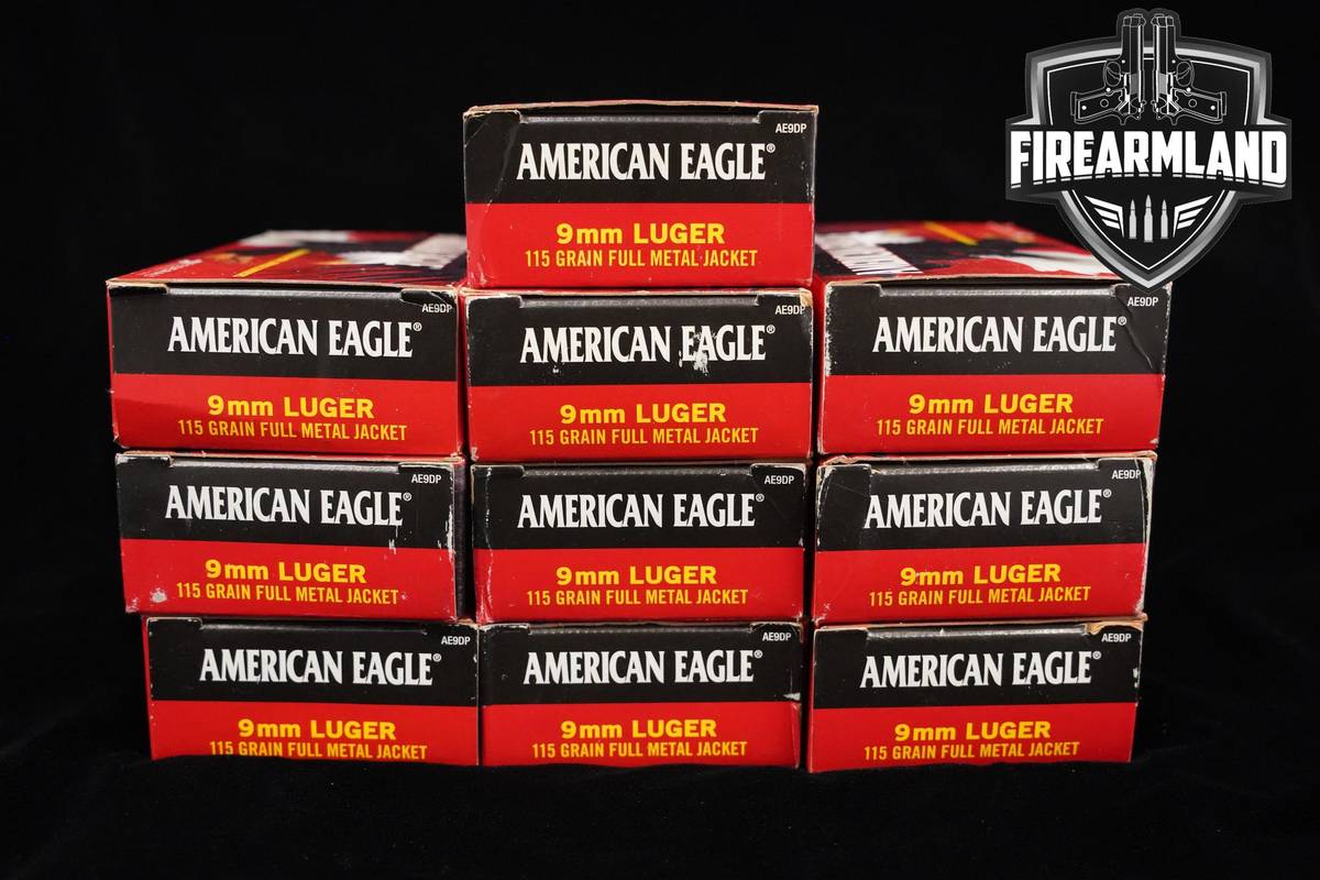 9mm Ammo 9x19 Para Ammo 500 ROUNDS