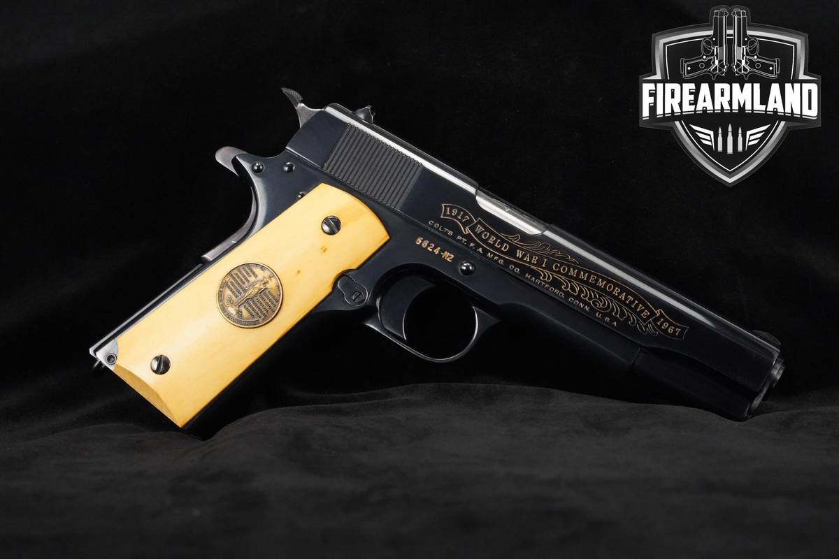 Colt M1911 2nd Battle of the Marne WW1 Commemorative 45 ACP Colt +ORIG BOX