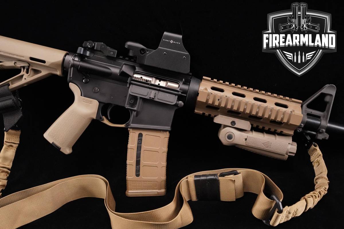Palmetto State Armory PSA PA15 5.56 NATO AR15 16" PA-15 +4 MAGS & OPTIC