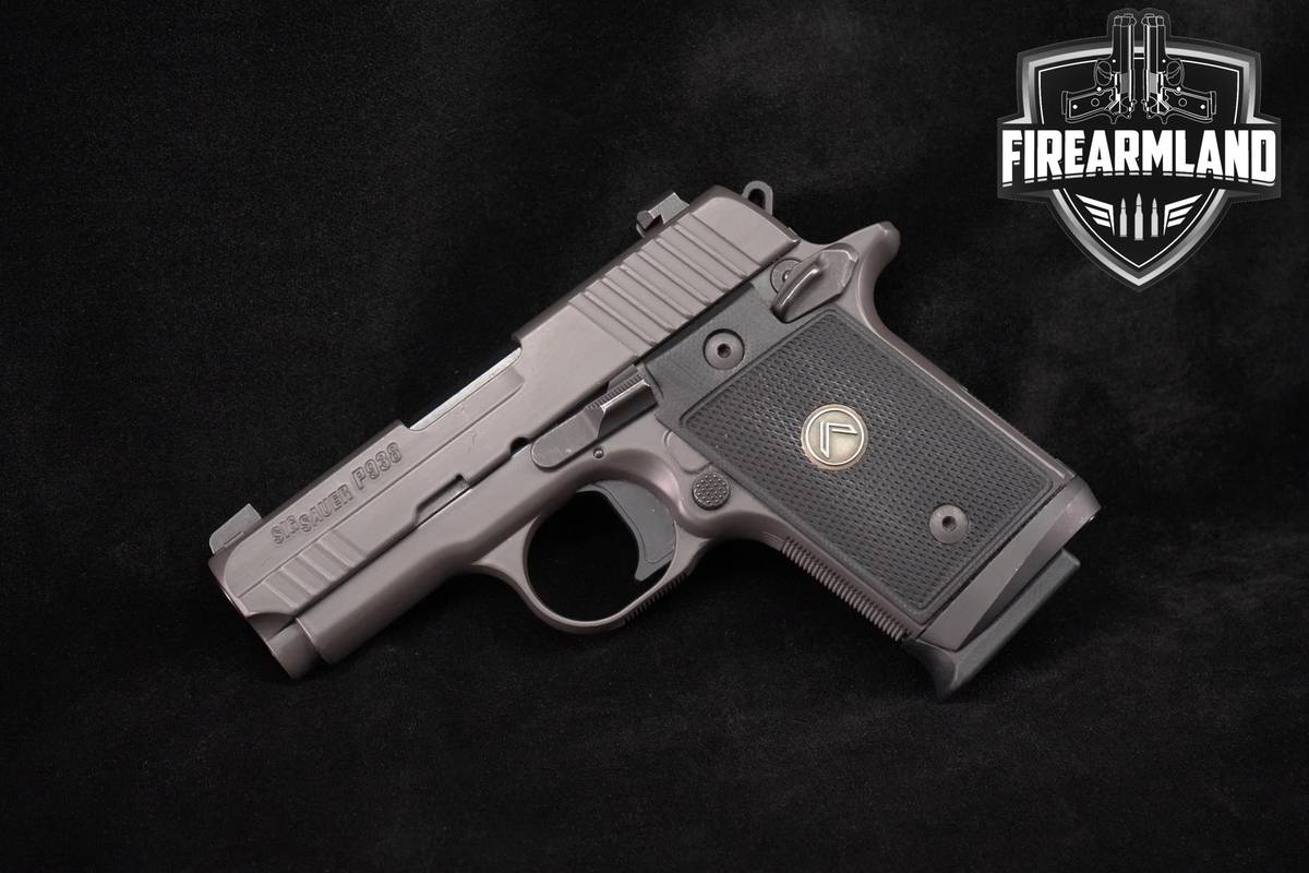 Sig Sauer P938 Legion 9mm 1911 3" Legion-Case P-938 +4 MAGS & HOLSTER