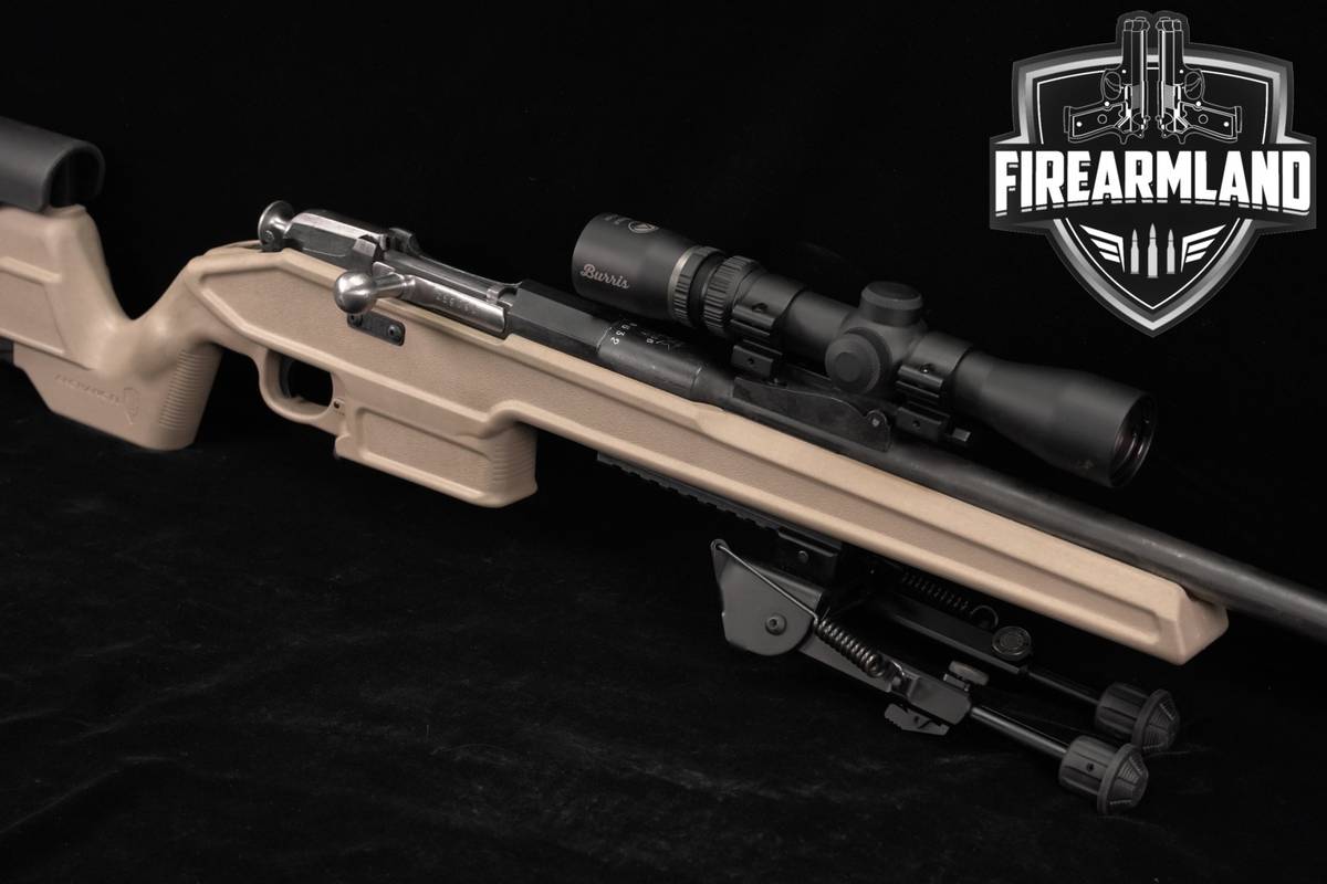 1936 Tula M91/30 7.62x54R Mosin-Nagant ARCHANGEL STOCK +BURRIS SCOPE, BIPOD