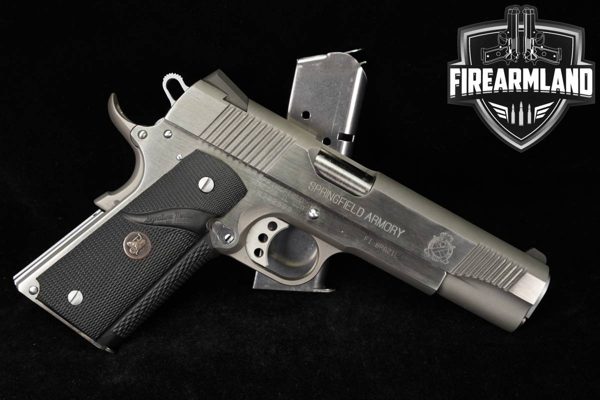 Springfield Armory Model 1911-A1 Loaded 45 ACP 5" Stainless +2 MAGS