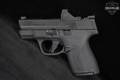 Smith & Wesson (S&W) M&P 9 Shield Plus Optics Ready, No Thumb Safety 9mm Luger Black in Excellent Condition Image 3