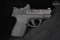 Smith & Wesson (S&W) M&P 9 Shield Plus Optics Ready, No Thumb Safety 9mm Luger Black in Excellent Condition Image 4