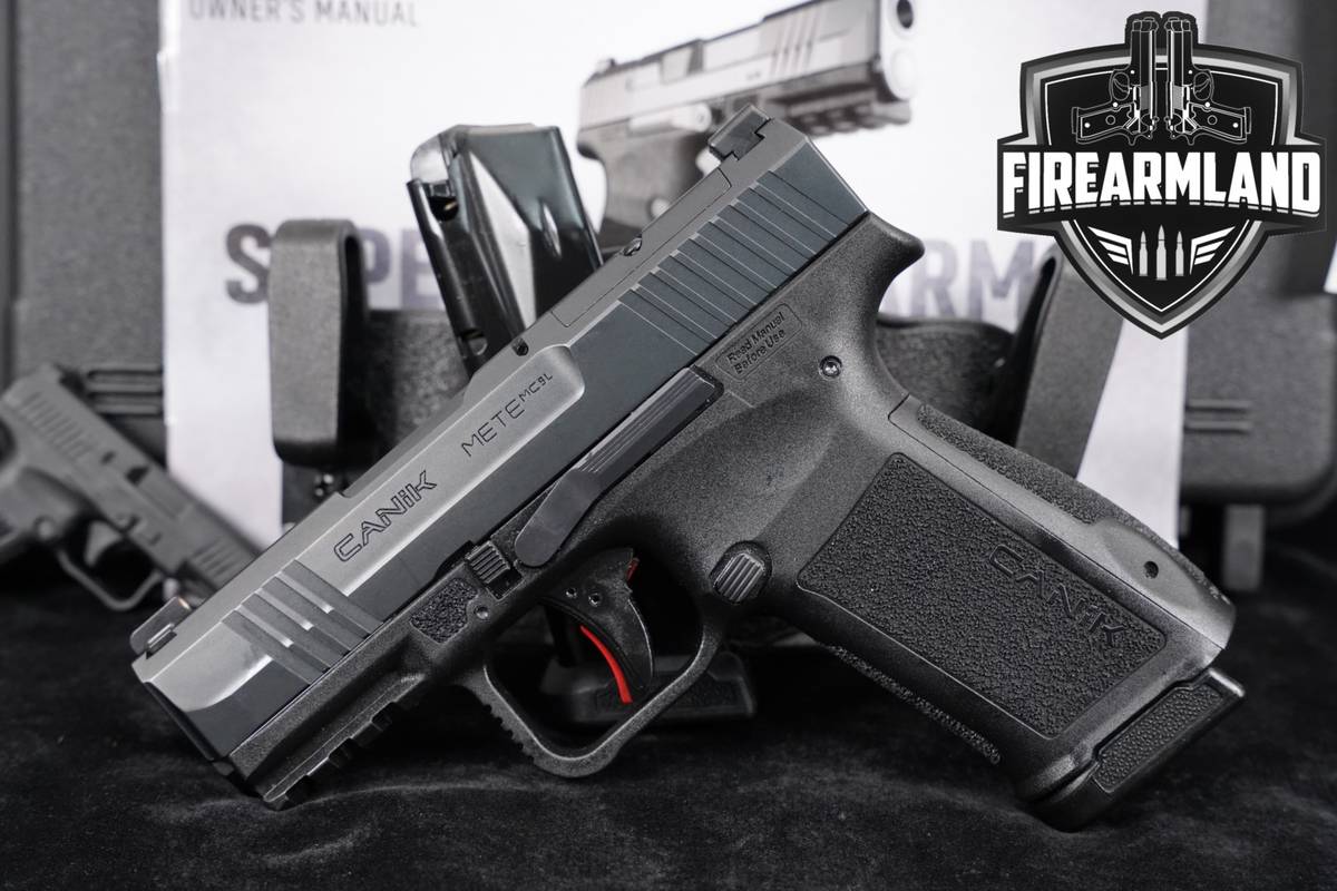 Canik METE MC9L 9mm Optics-Ready 3.18" MC9-L +2 MAGS, ORIG CASE, HOLSTER