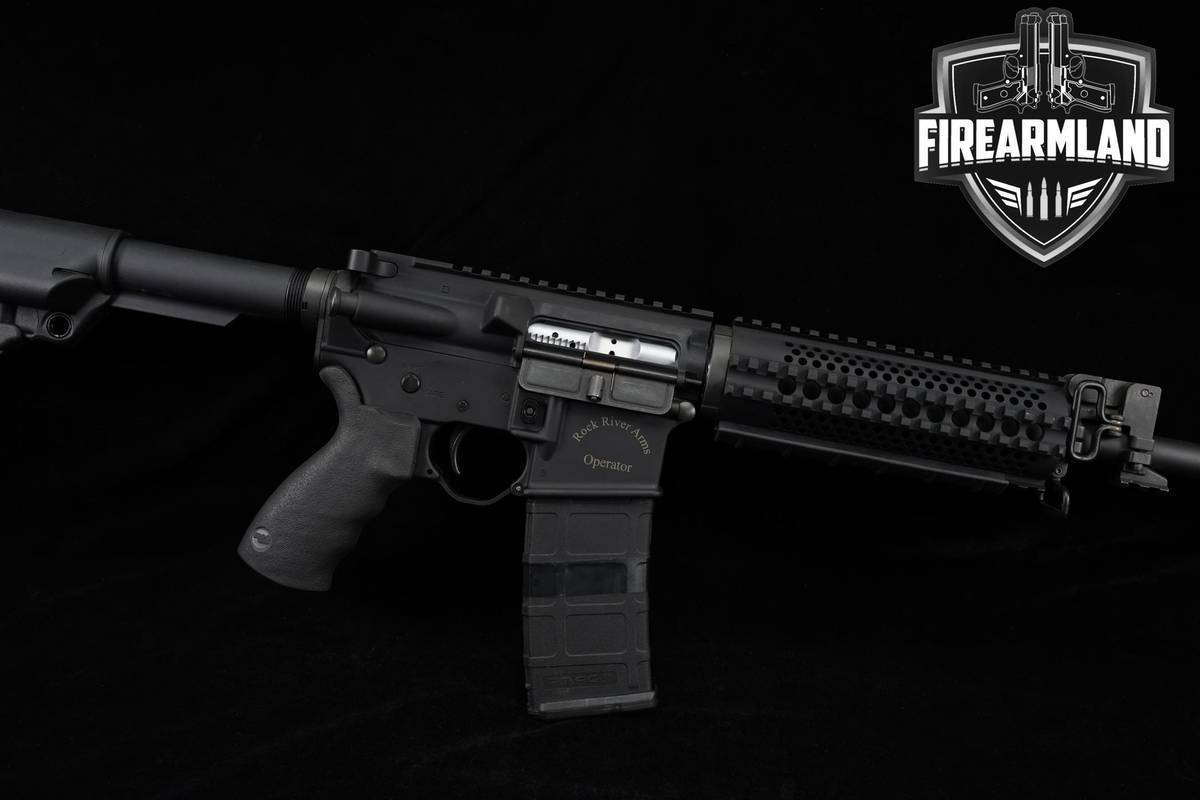QUAD RAIL Rock River Arms LAR-15 Operator 5.56 NATO AR15 16" +4 MAGS
